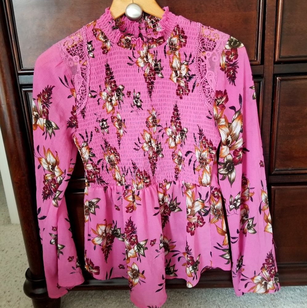 Self Esteem Florql Blouse